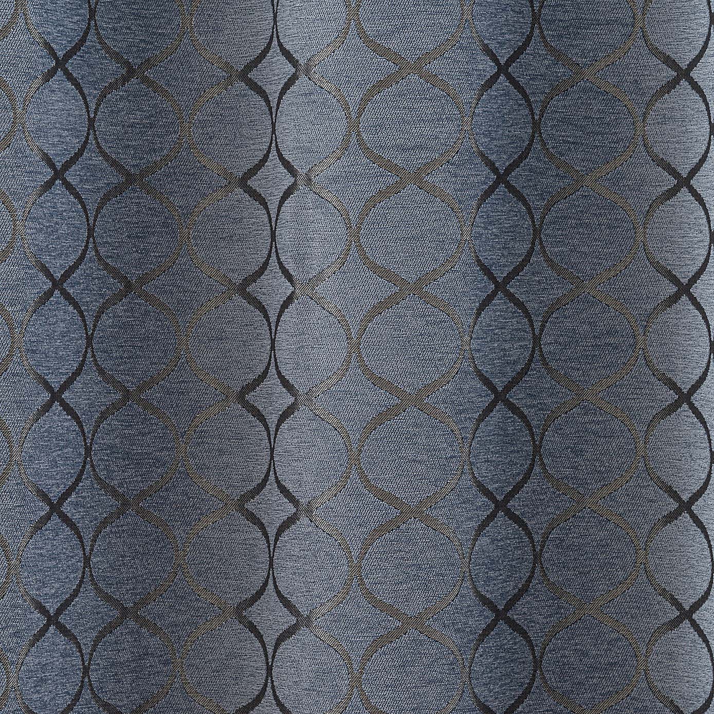 Chenille Ogee Eyelet Curtains