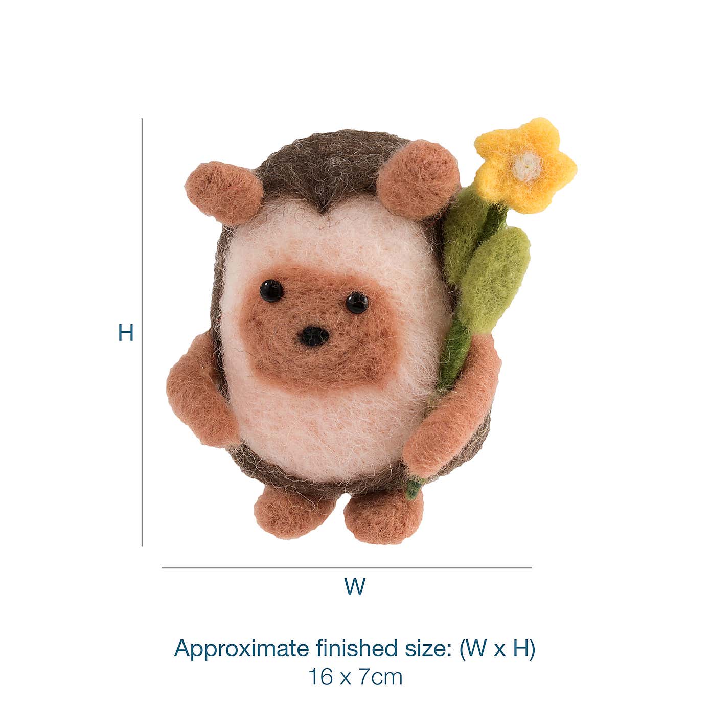 Needle Felting Kit Hedgehog