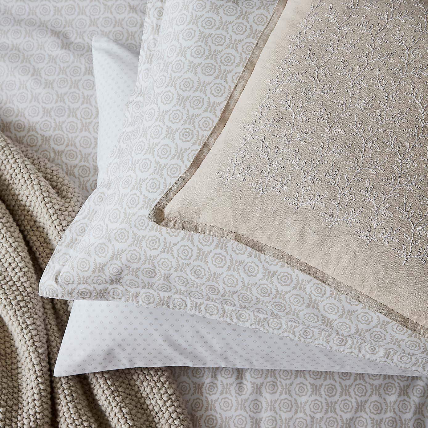 Murmur Thea Linen 100% Cotton Oxford Pillowcase