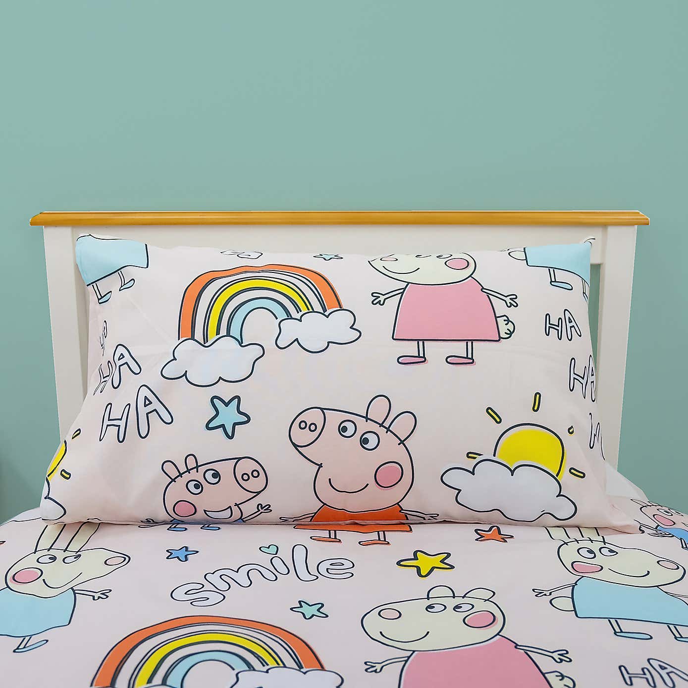 Peppa Pig Playful Duvet Cover and Pillowcase Set