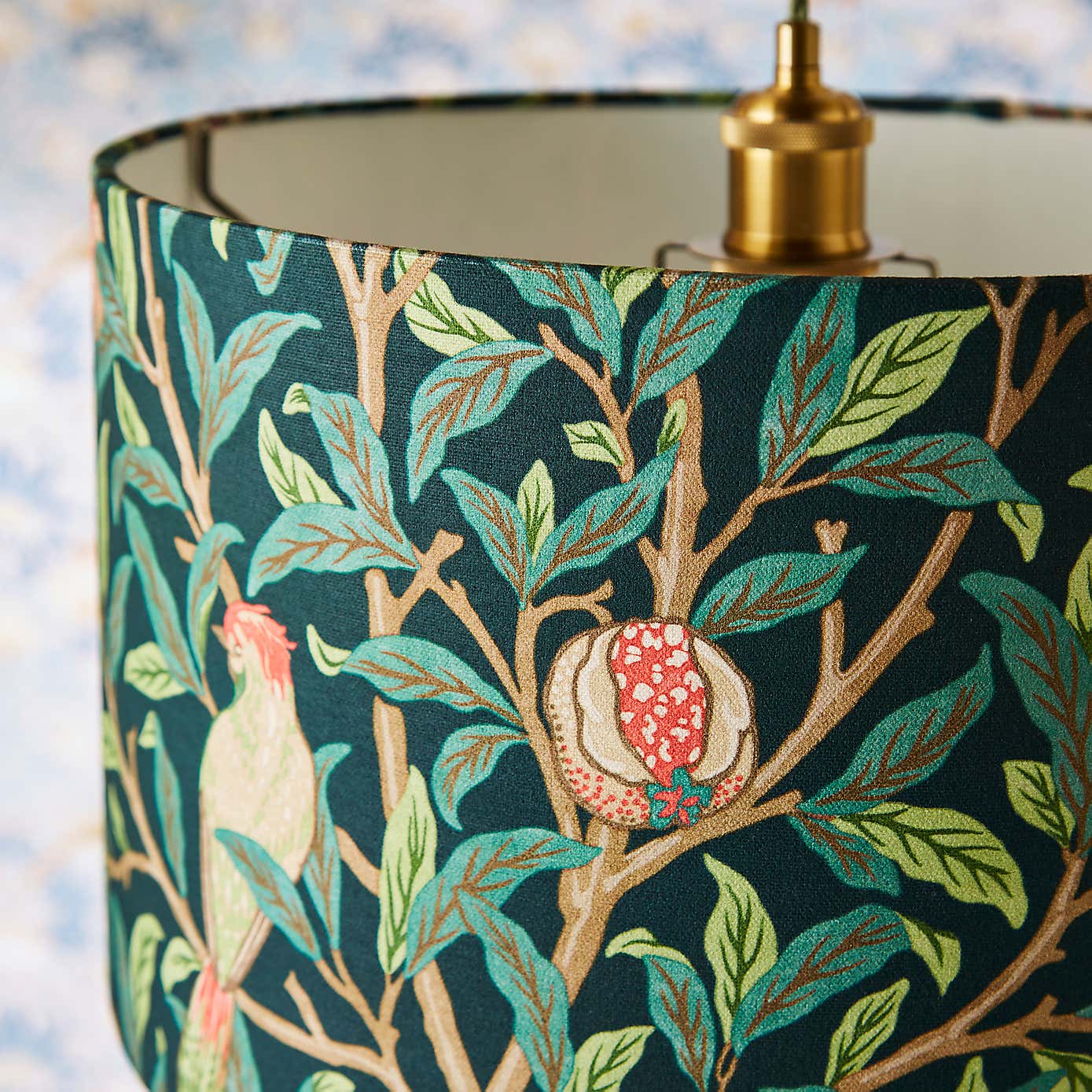 William Morris Bird Pomegranate Lamp Shade