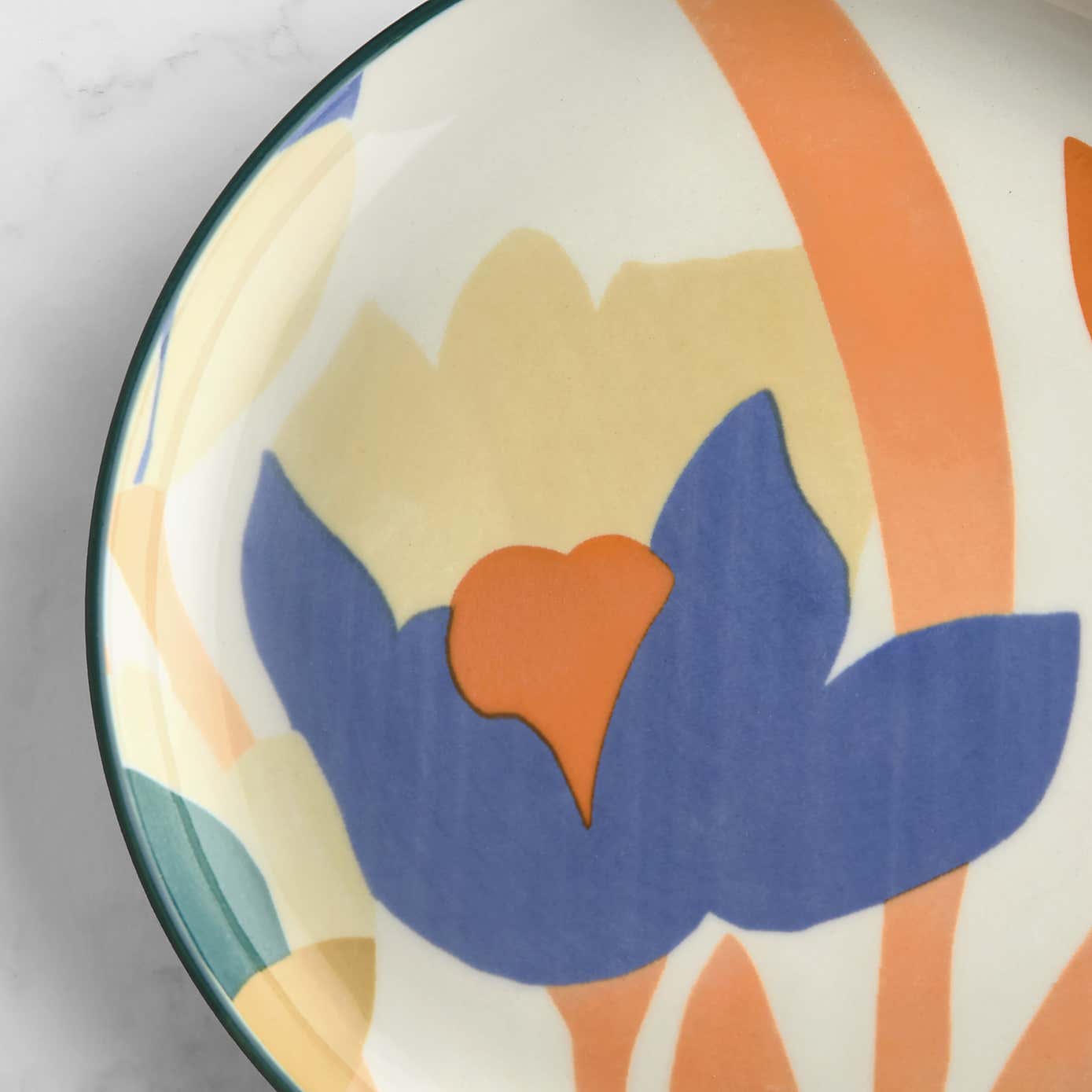 Elements Fieldsley Floral Glazed Stoneware Side Plate