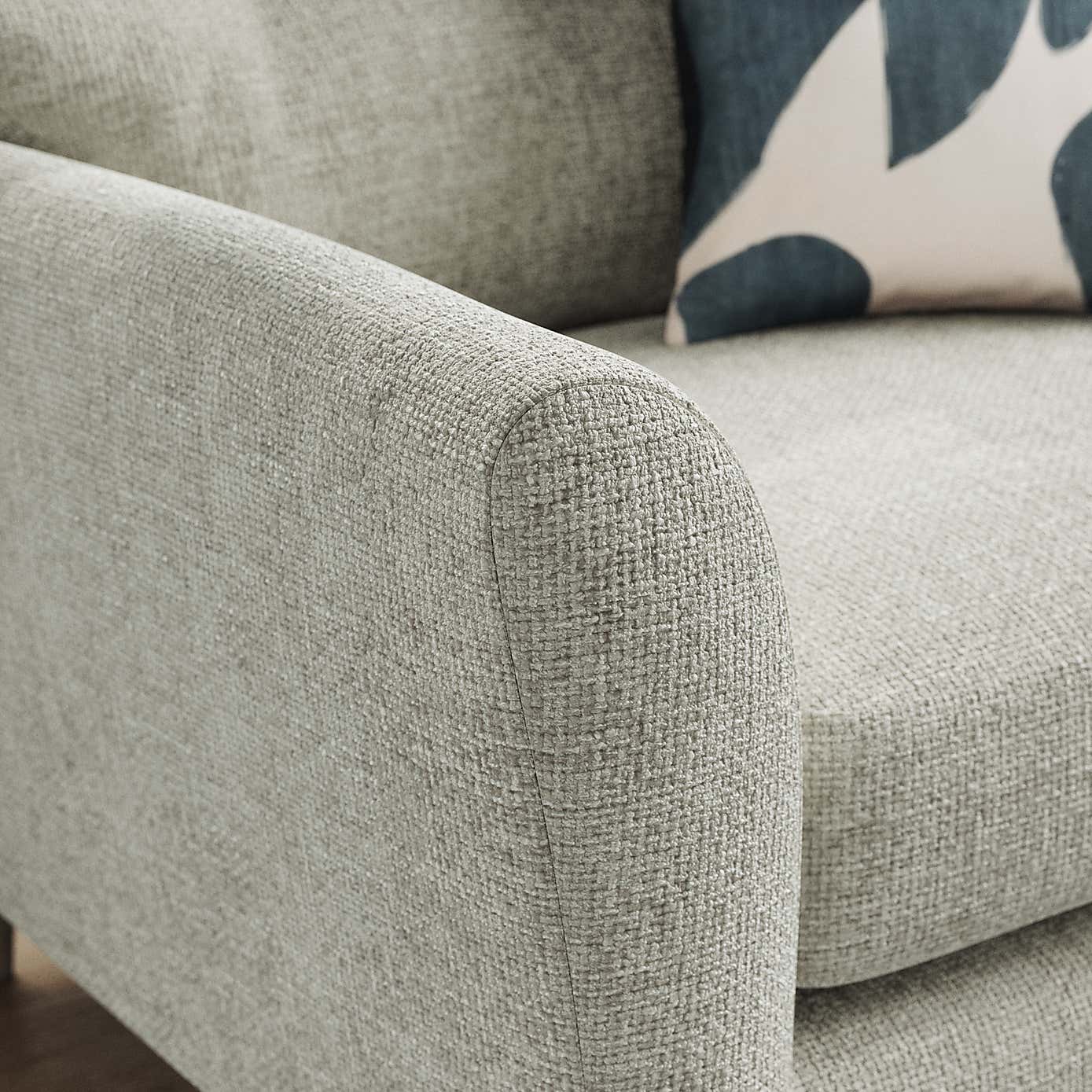 Sven Chunky Chenille Snuggle Chair