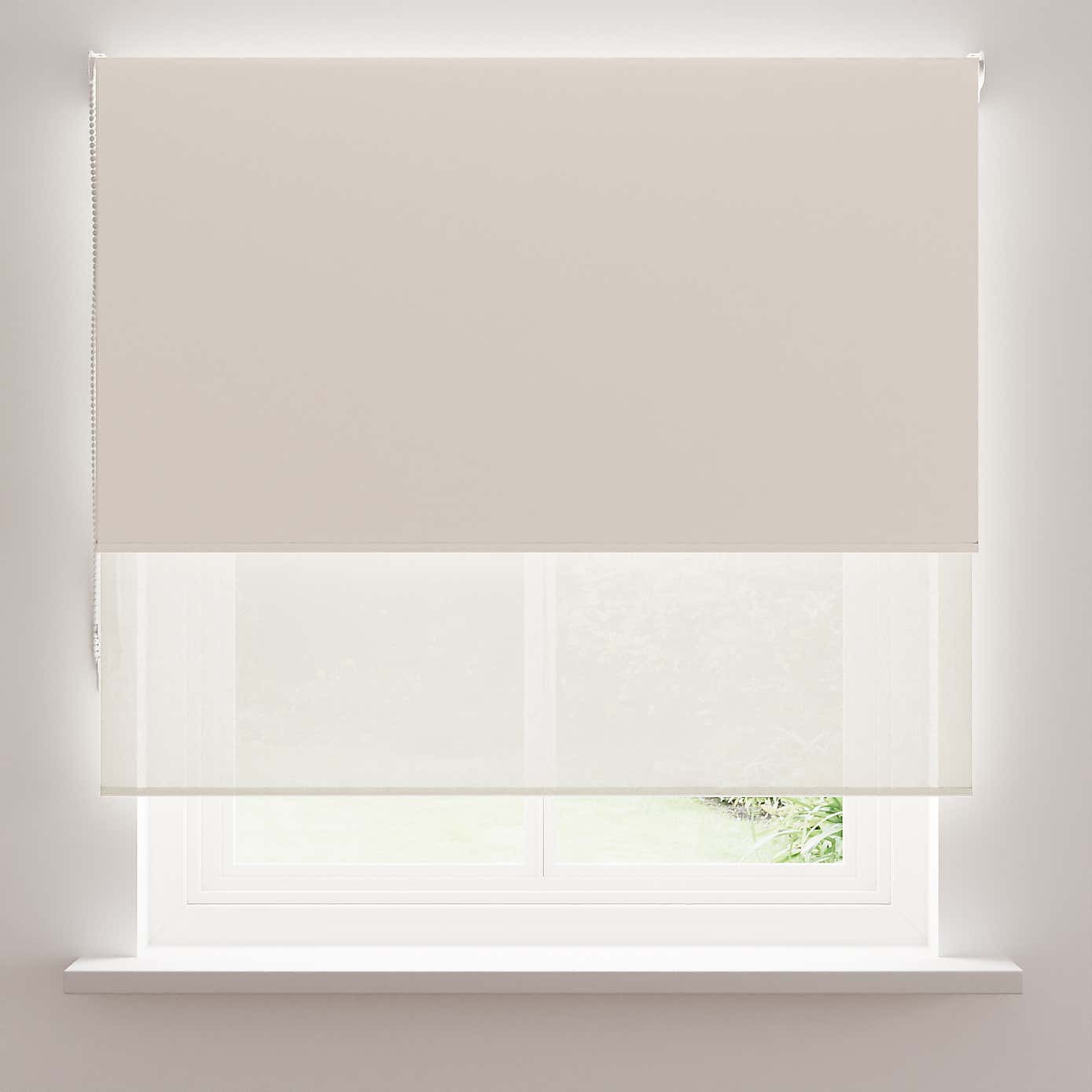 Sheer Blackout Double Roller Blind
