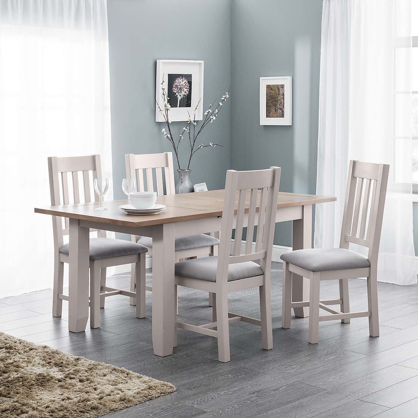 Richmond Extending Natural Dining Table