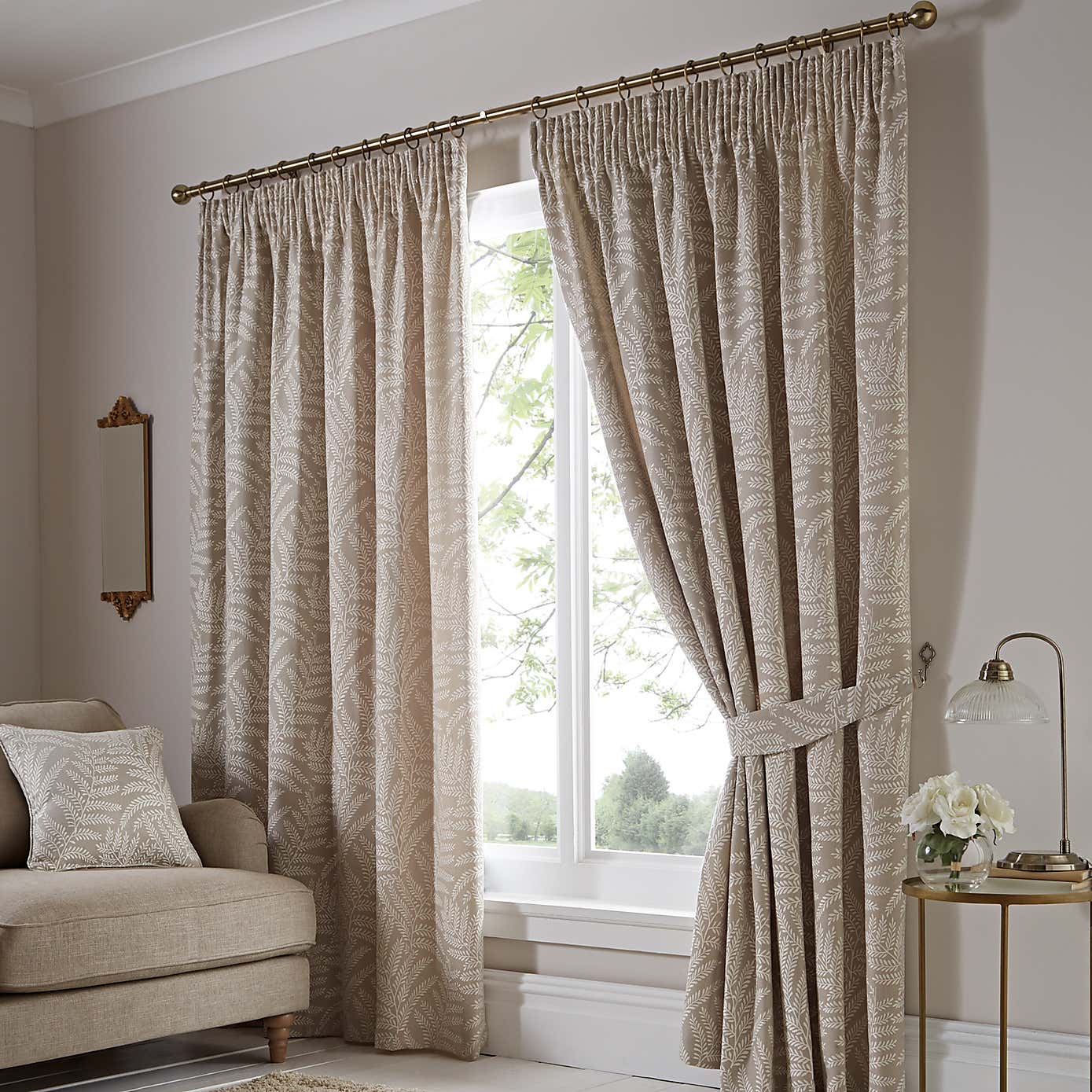 Alderly Pencil Pleat Curtains