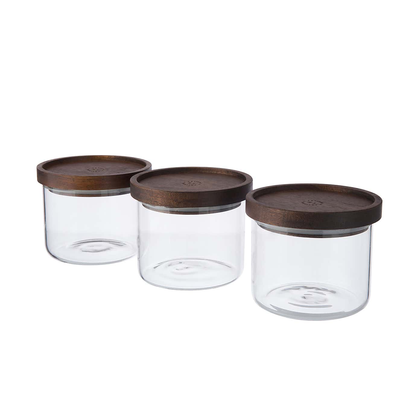 Artisan Street Set of 3 Stacking Storage Jars 600ml