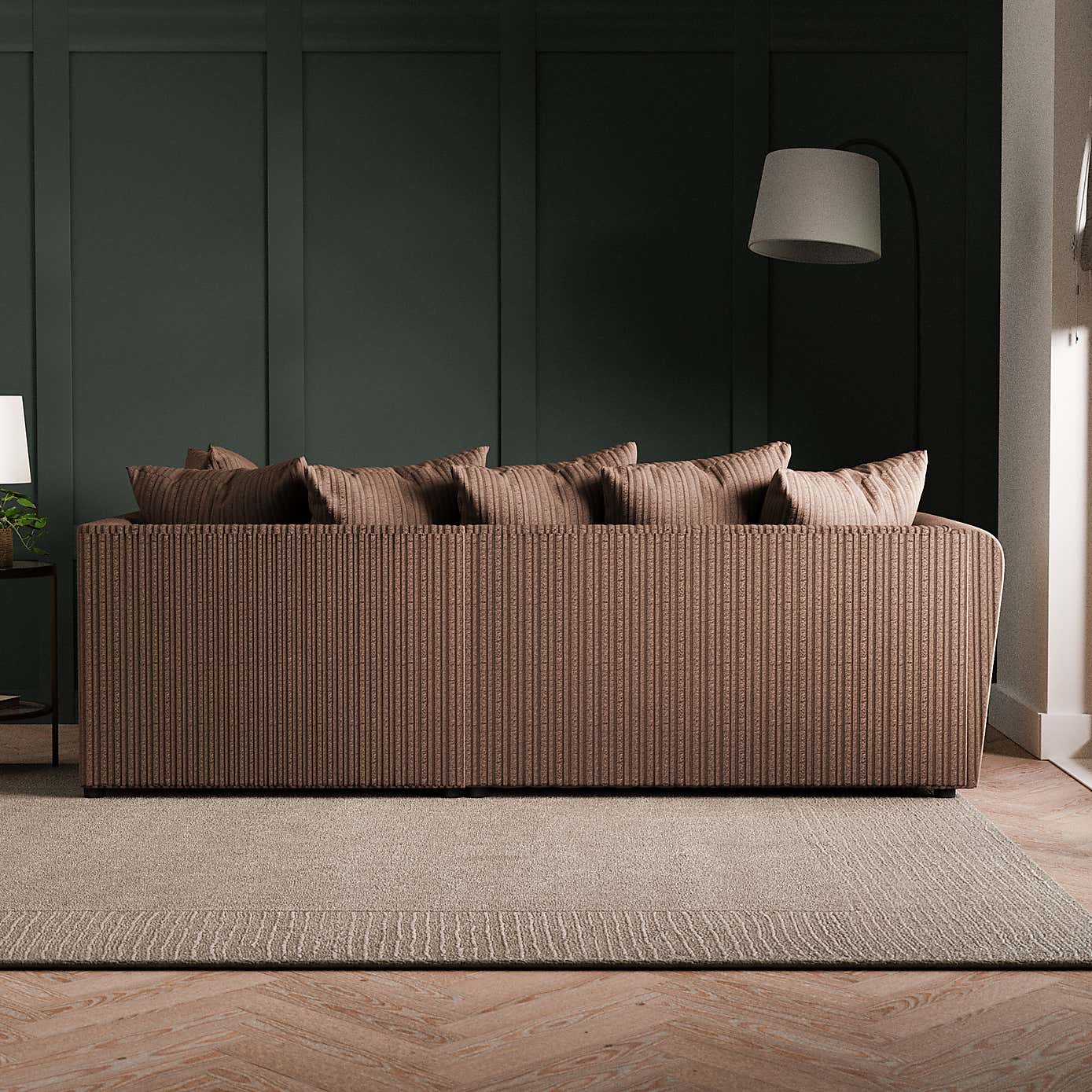 Blake Jumbo Cord Right Hand Corner Sofa