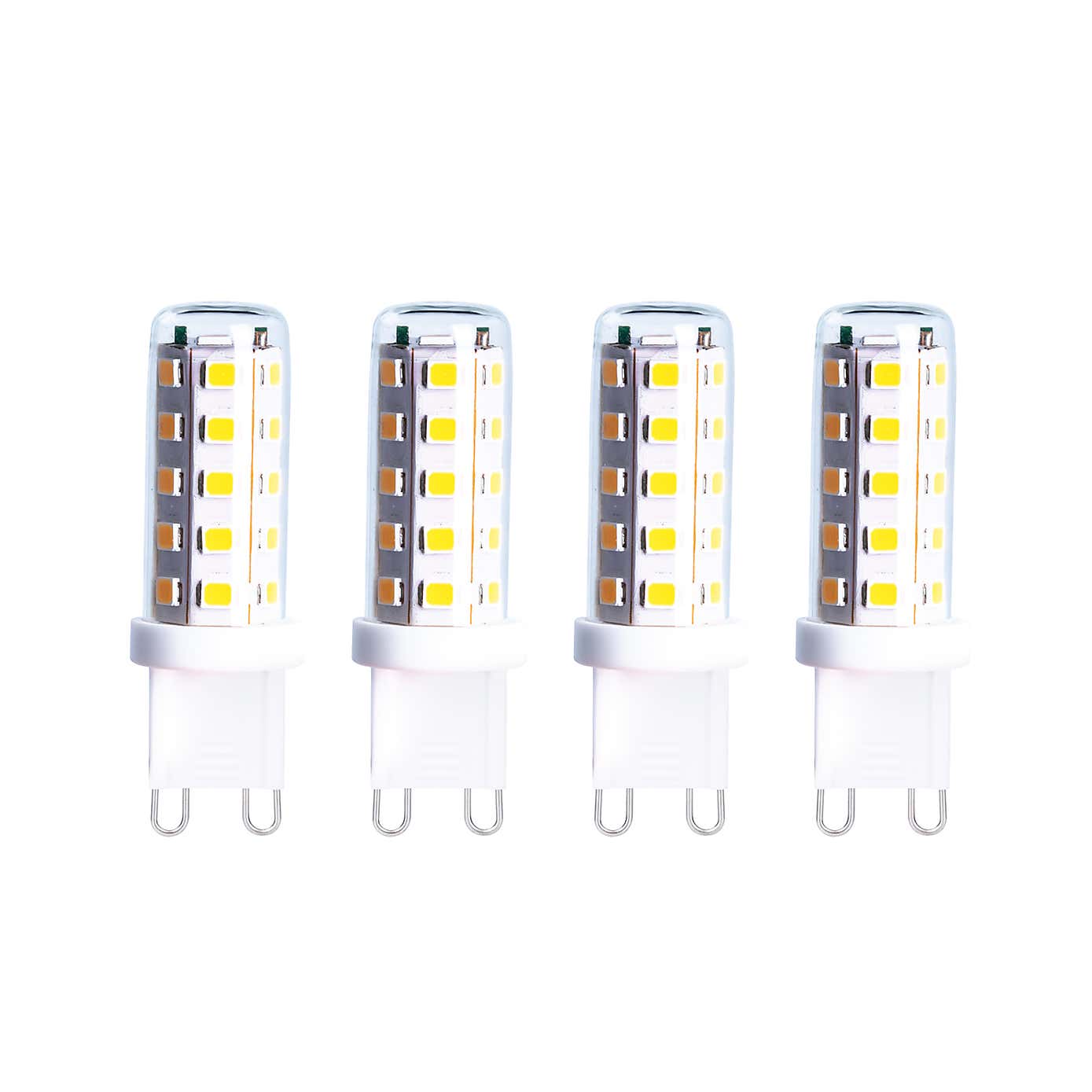 Set of 4 Status 3W G9 Dimmable Bulbs
