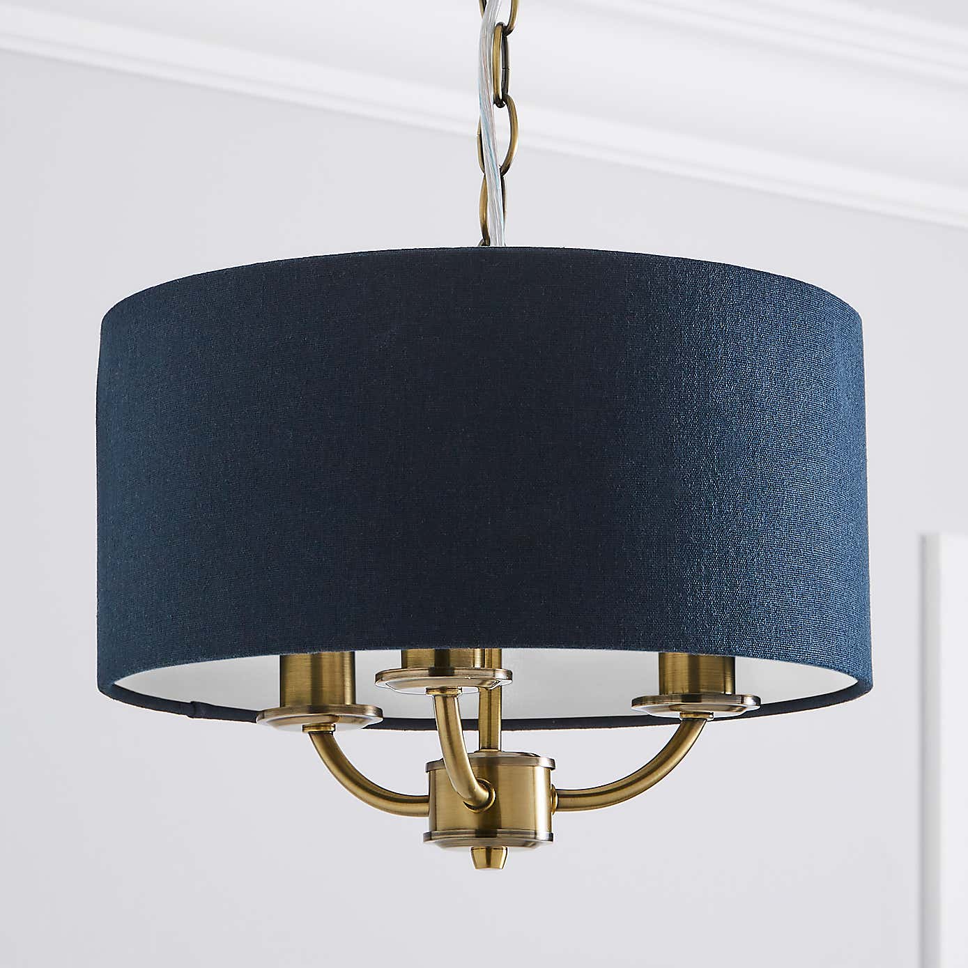 Preston 3 Light Pendant Ceiling Fitting