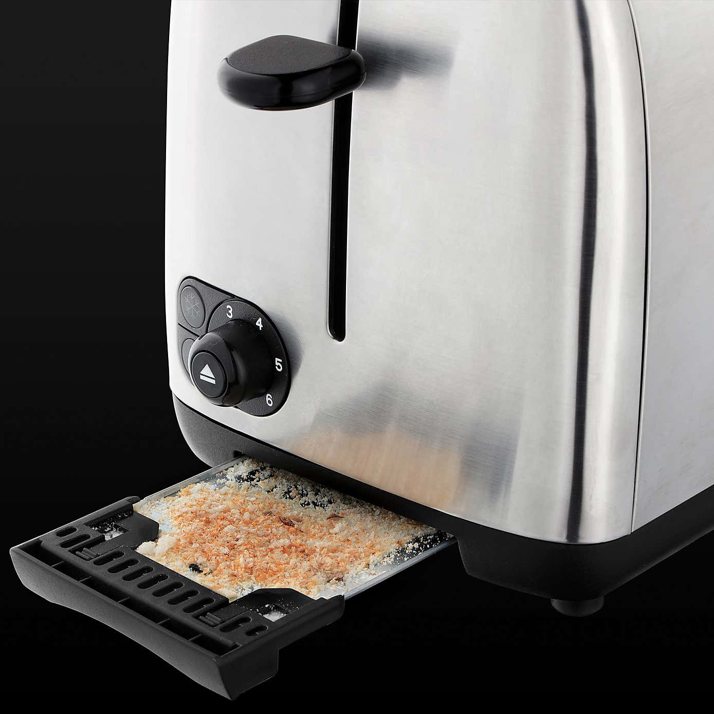 Russell Hobbs 2 Slice Brushed Stainless Steel Toaster