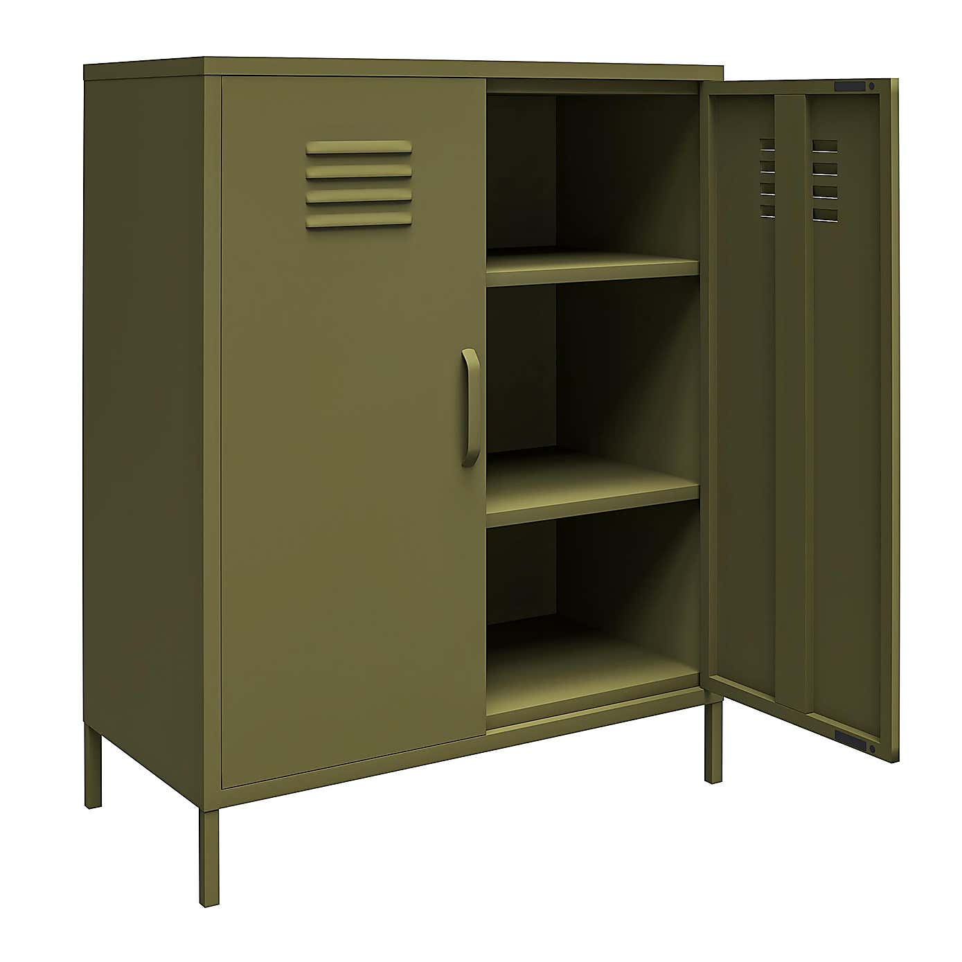 Bradford 2 Door Metal Storage Cabinet