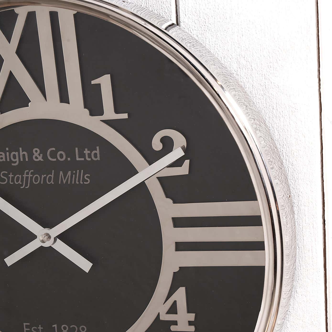 Feature Numerals Wall Clock