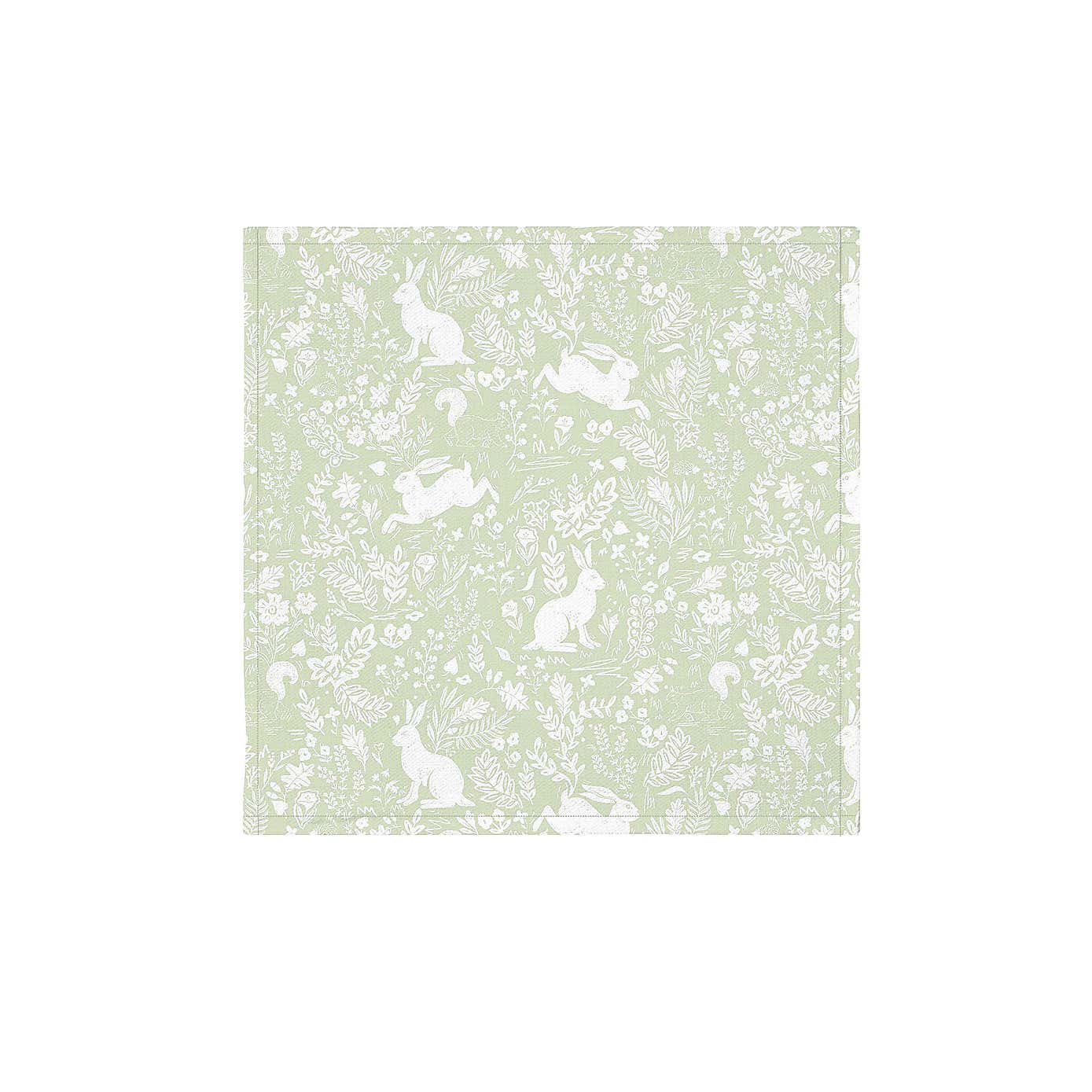 William Morris Forest Life Pack Of 4 Napkins