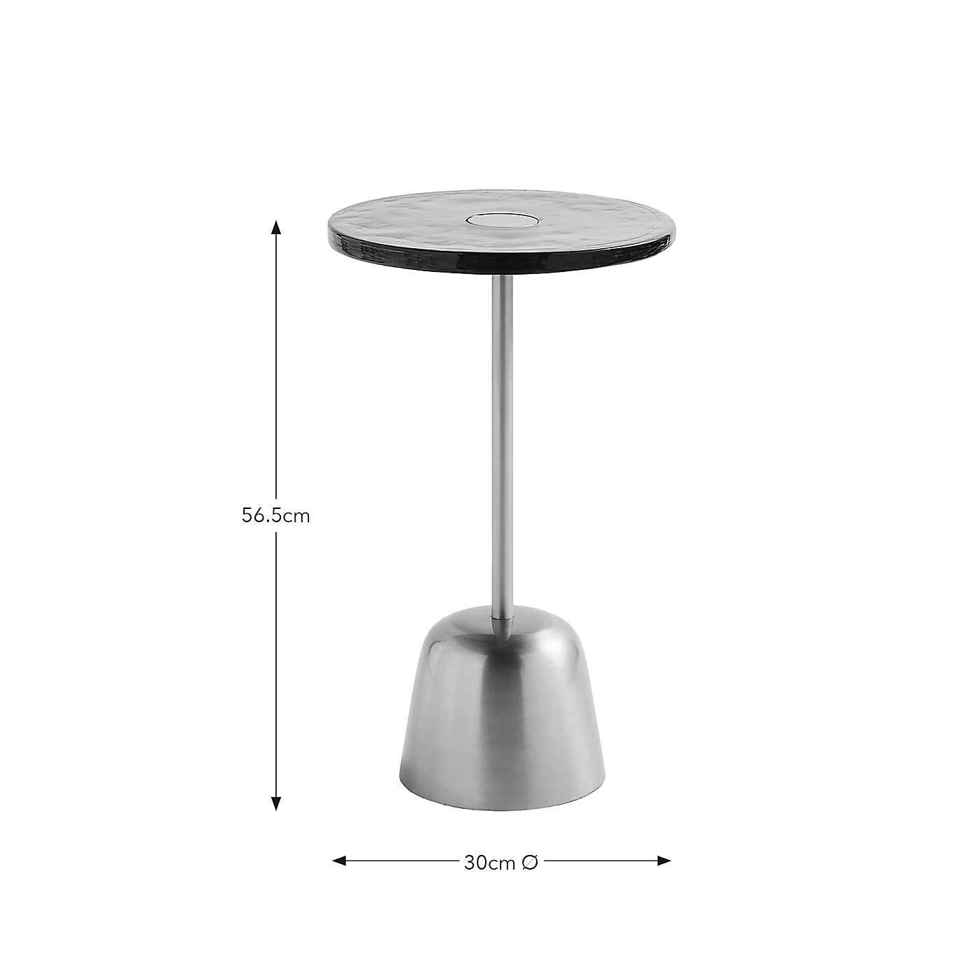Alanza Metal Side Table