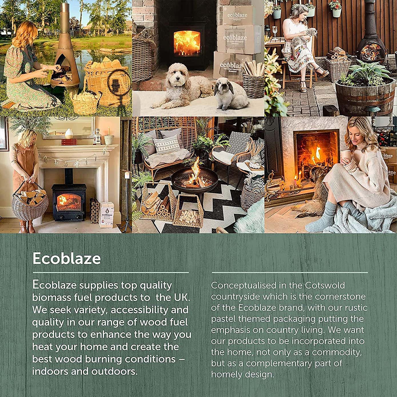 Ecoblaze Charcoal Briquettes, 10kg