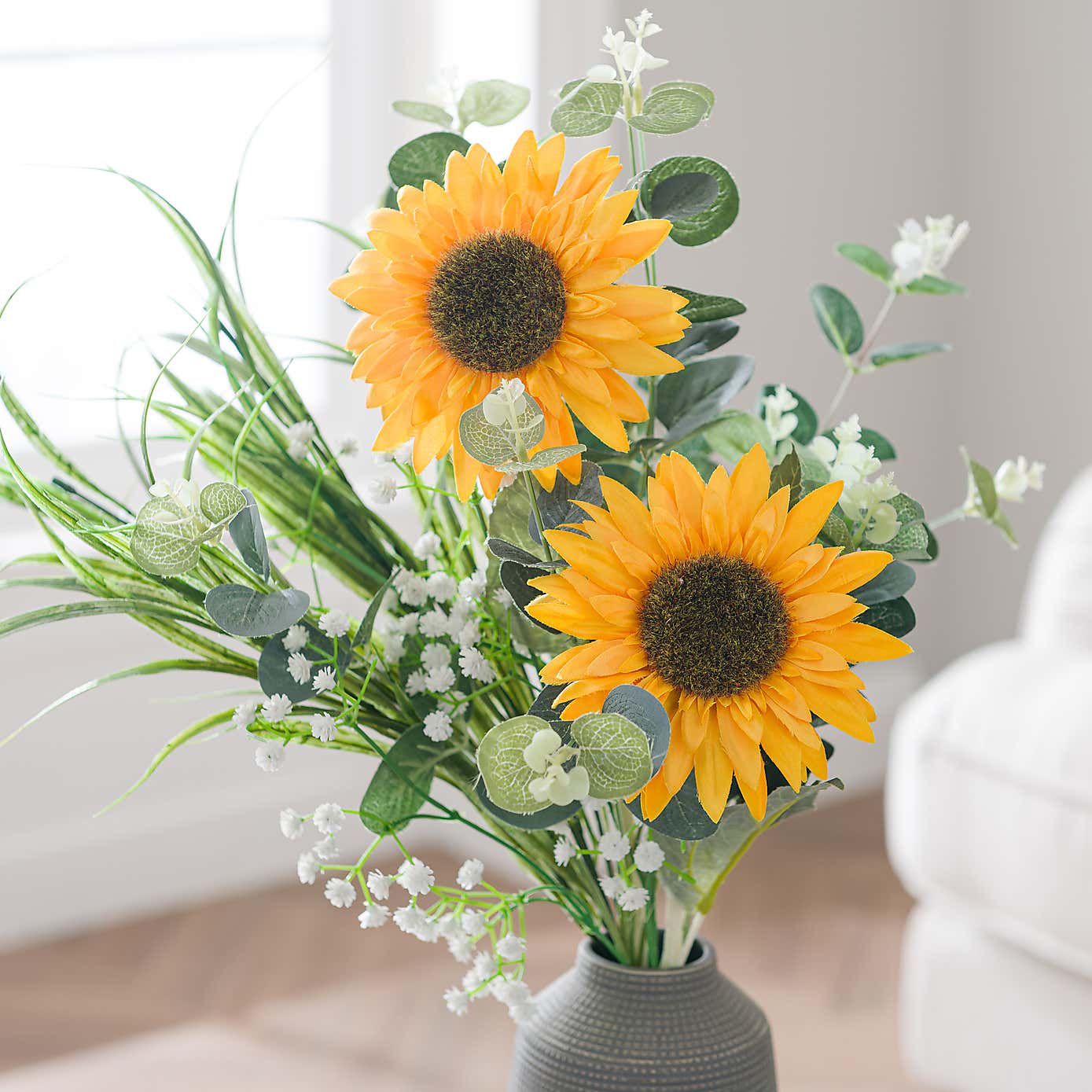 Artificial Sunflower Letterbox Bouquet
