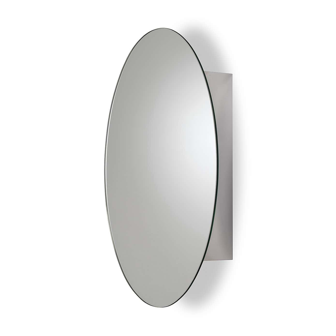 Tay Oval Stainless Steel Cabinet