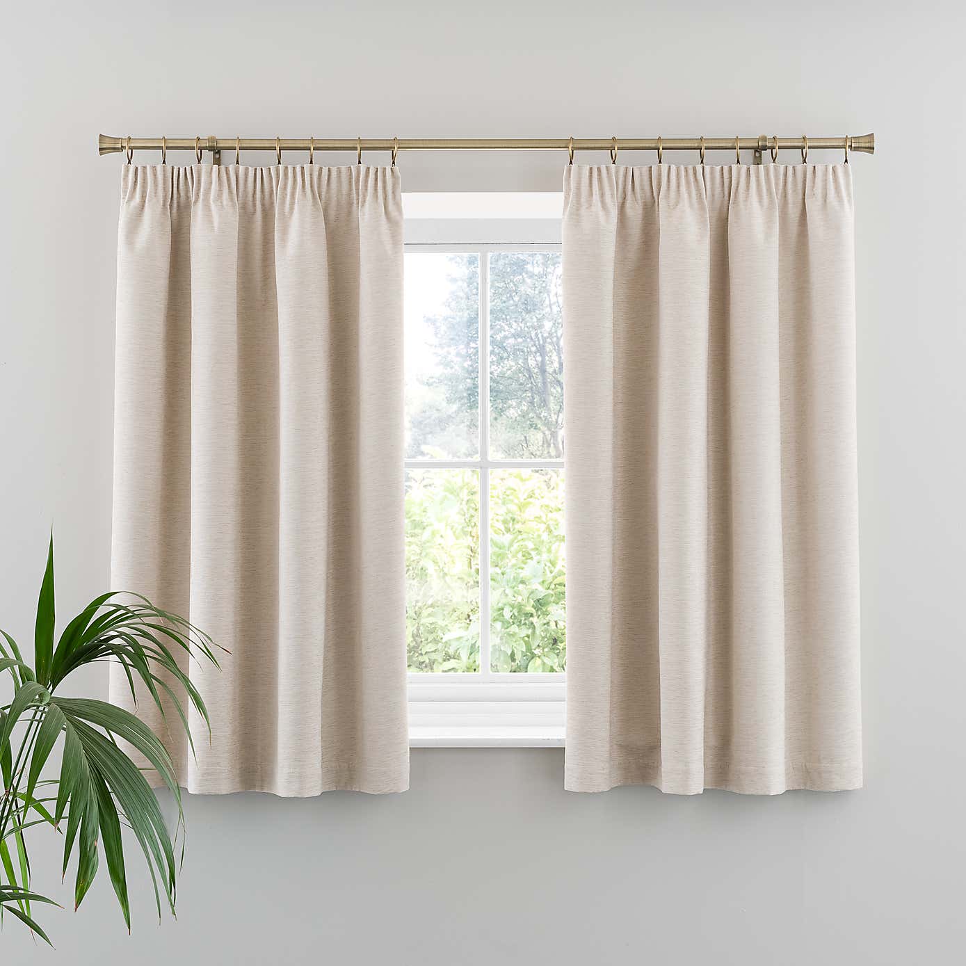 Genoa Chenille Blackout Pencil Pleat Curtains