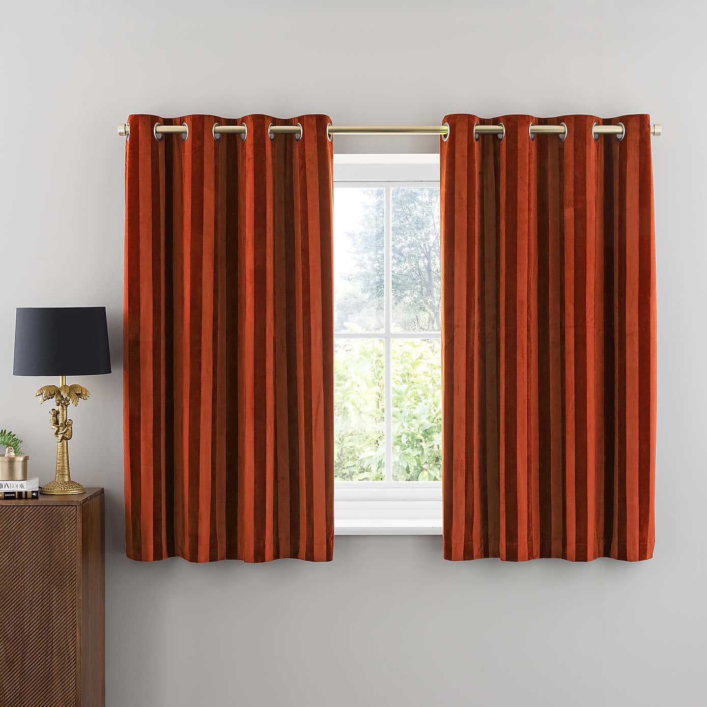 Milford Stripe Eyelet Curtains