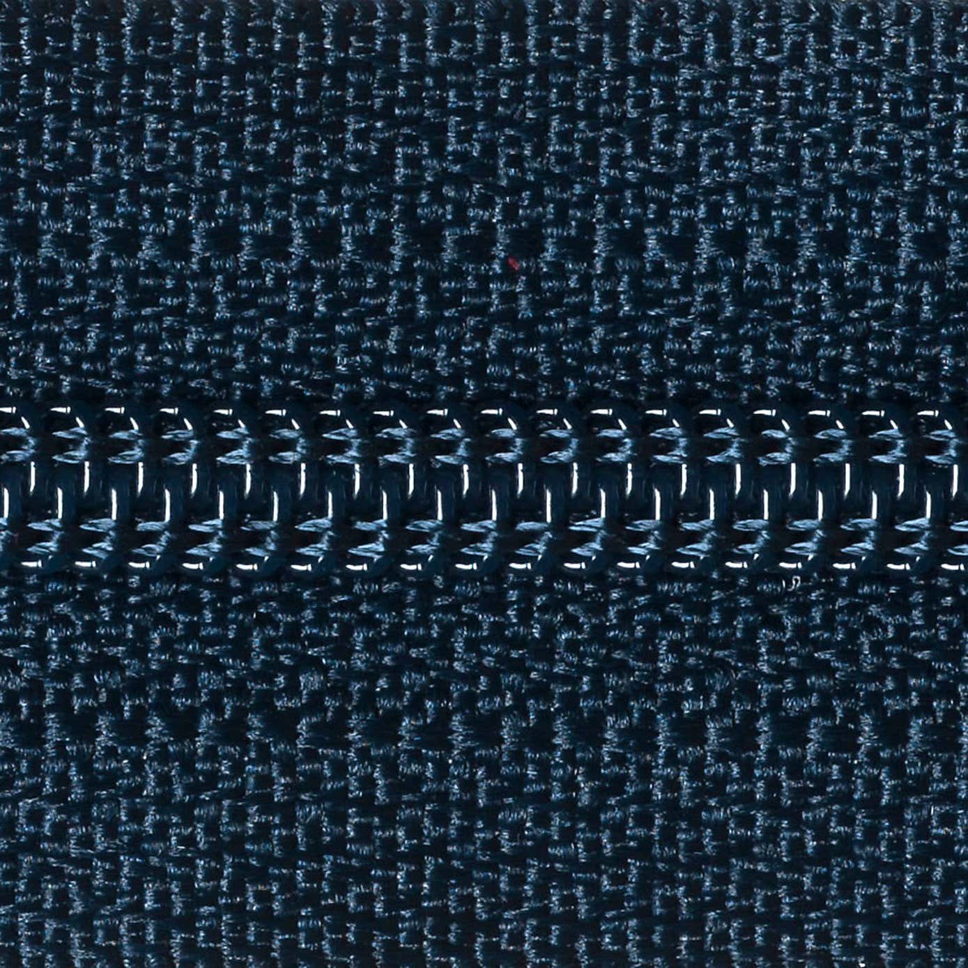 Dark Blue Nylon Zip