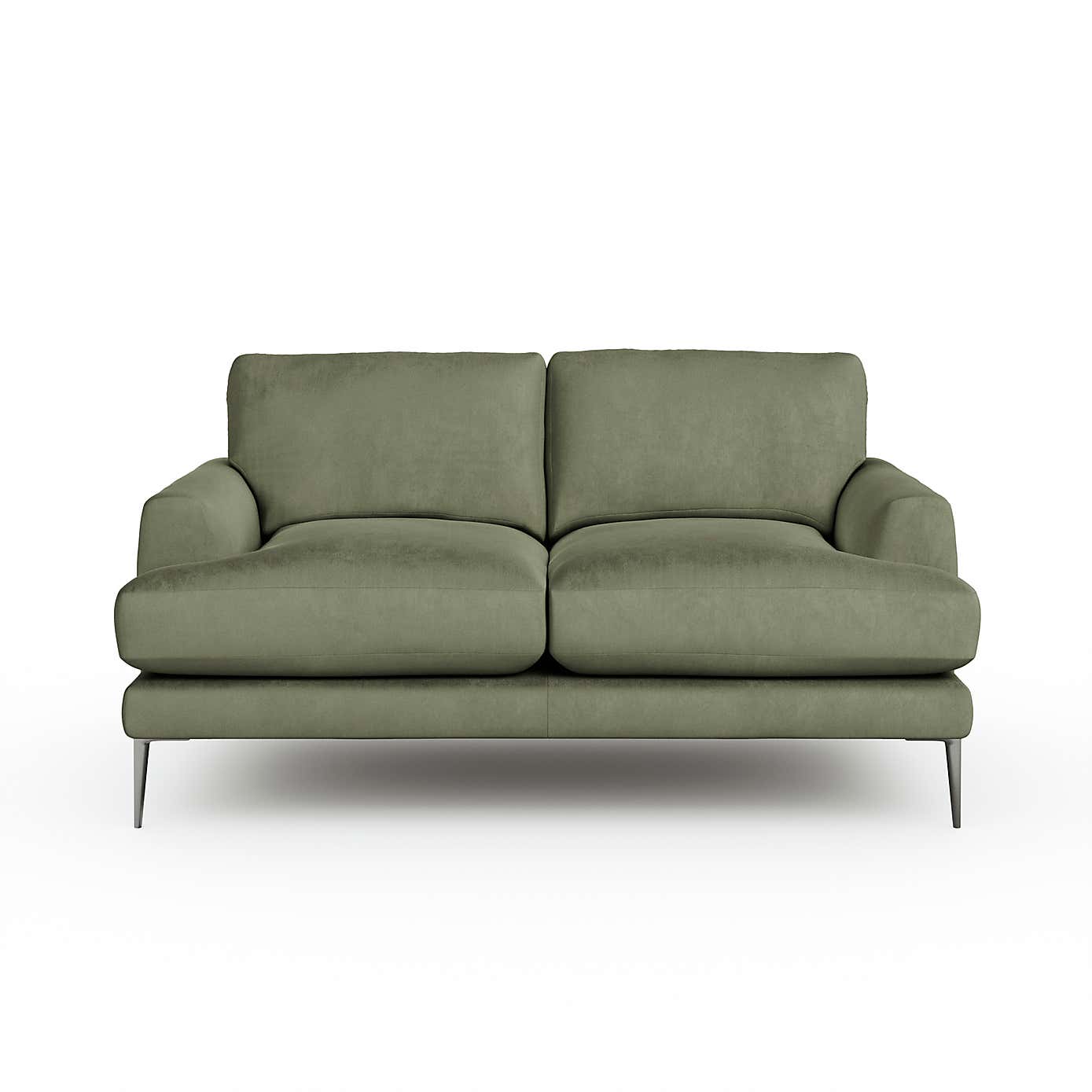 Lawson Matte Plush Velvet 2 Seater Sofa