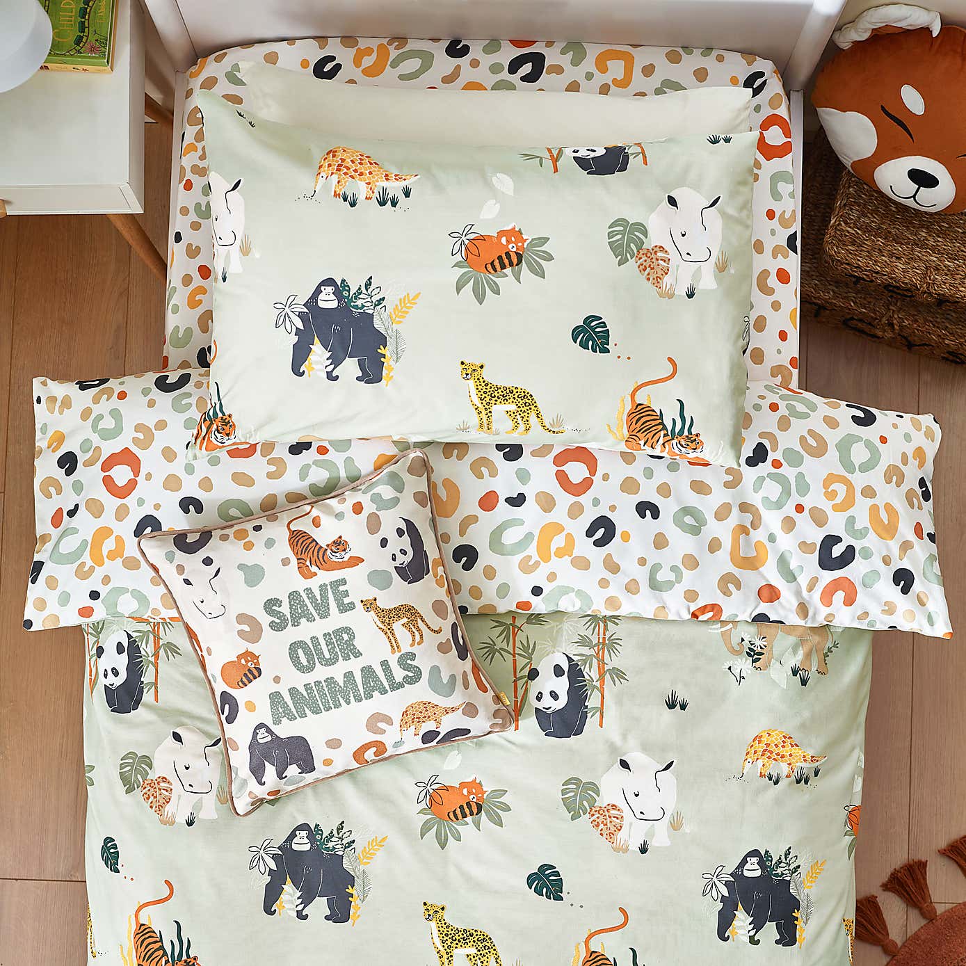 Wildlife Duvet Cover & Pillowcase Set