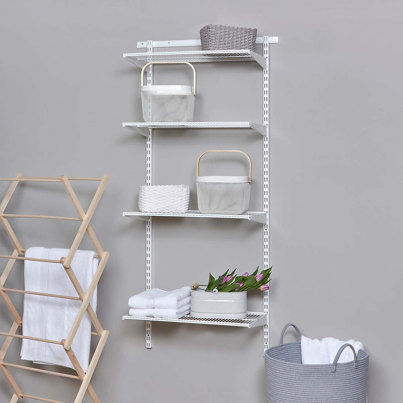 Elfa 4 Shelf Starter Kit 60x30cm