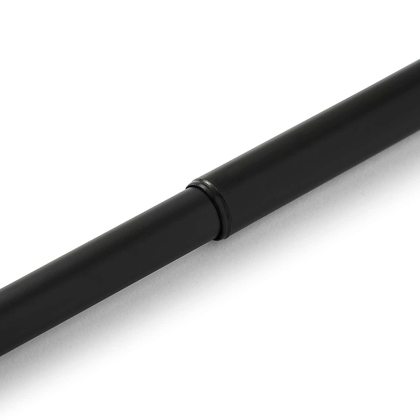 Trumpet Extendable Metal Curtain Pole