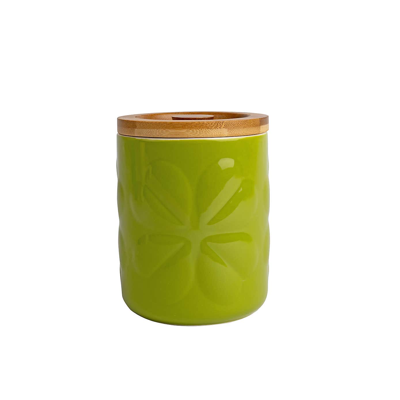 Navigate Carnaby Embossed Ceramic Jar with Lid