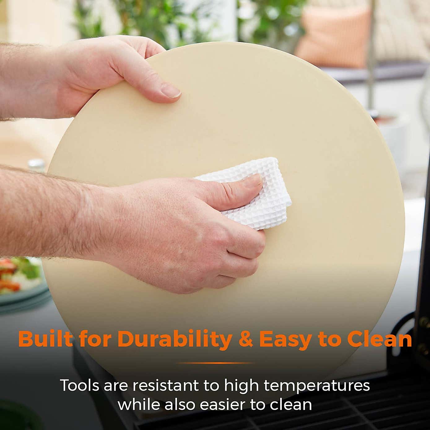 Tower Set of 3 Pizza Tools, Stainless Steel