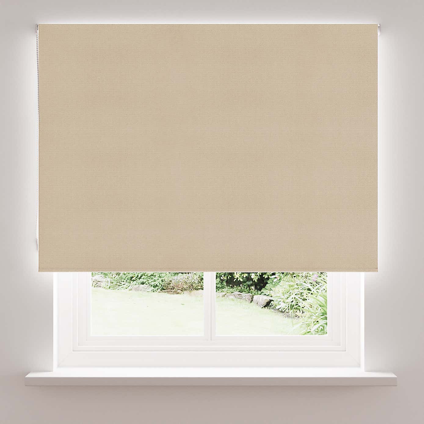 Marlie Natural Recycled Blackout Roller Blind