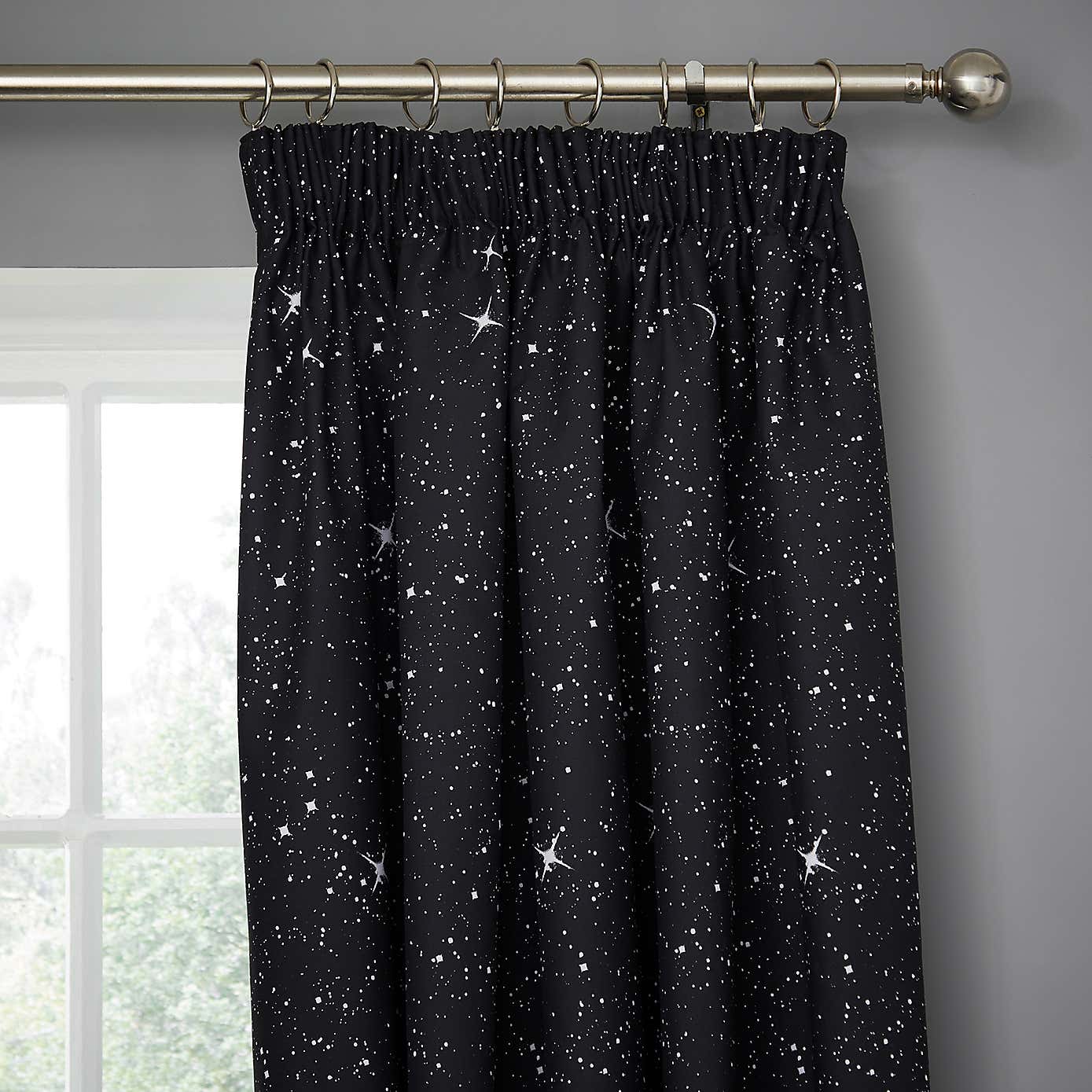 Star Wars Thermal Blackout Pencil Pleat Curtains