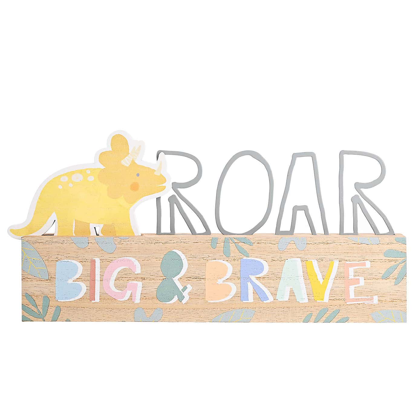 Petit Cheri Roar Big & Brave Dinosaur Ornament