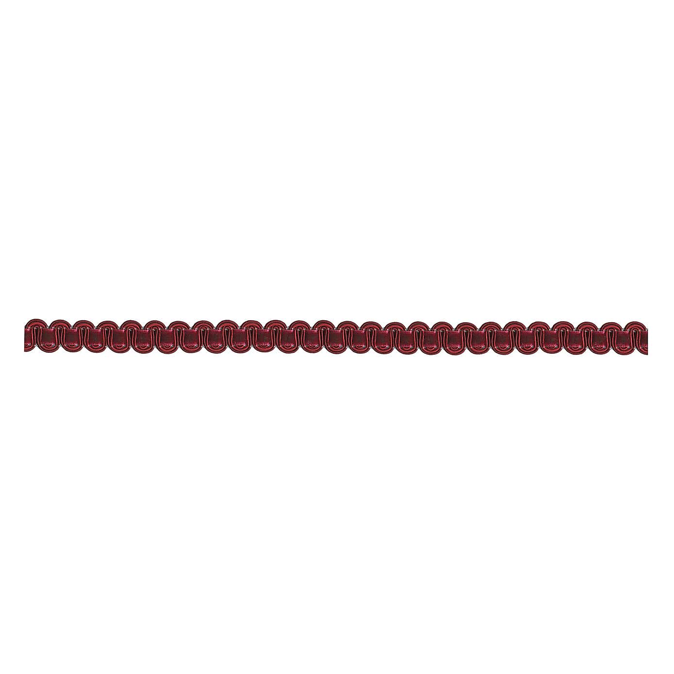 Red Velvet Wave Braid Trim