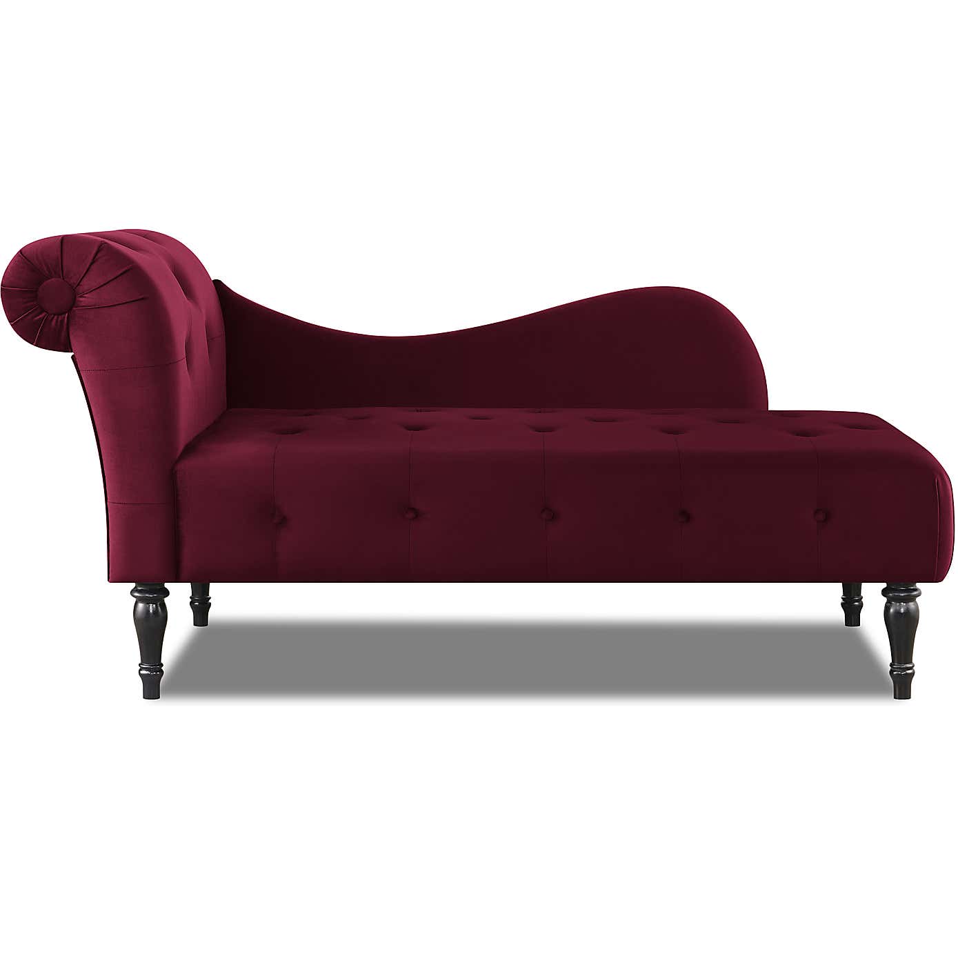 Wisteria Velvet Chaise Lounge