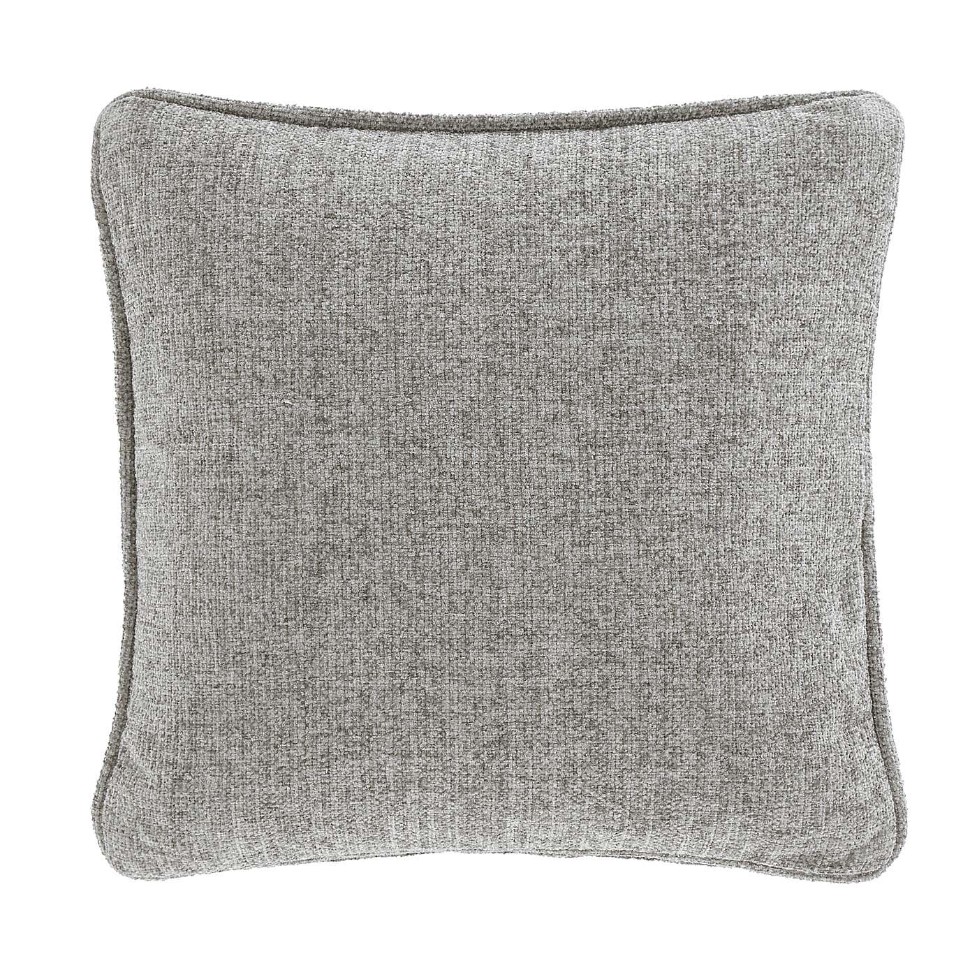 Catherine Lansfield Wilson Plain Chenille Square Cushion
