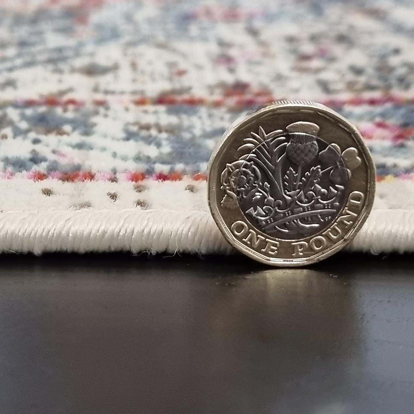 Vintage Kashan 2 Round Rug