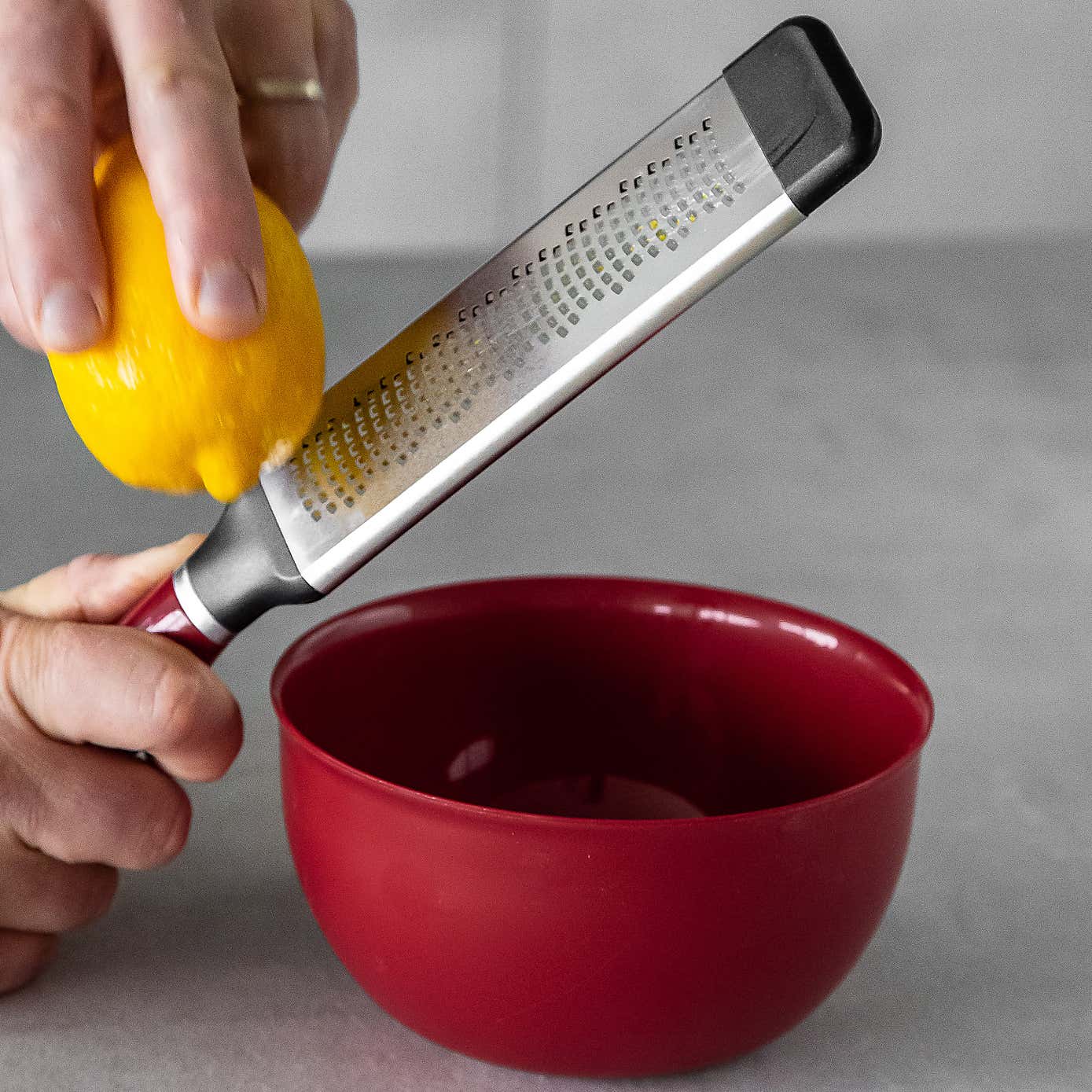 KitchenAid Etched Stainless Steel Two Way Medium Cheese Grater