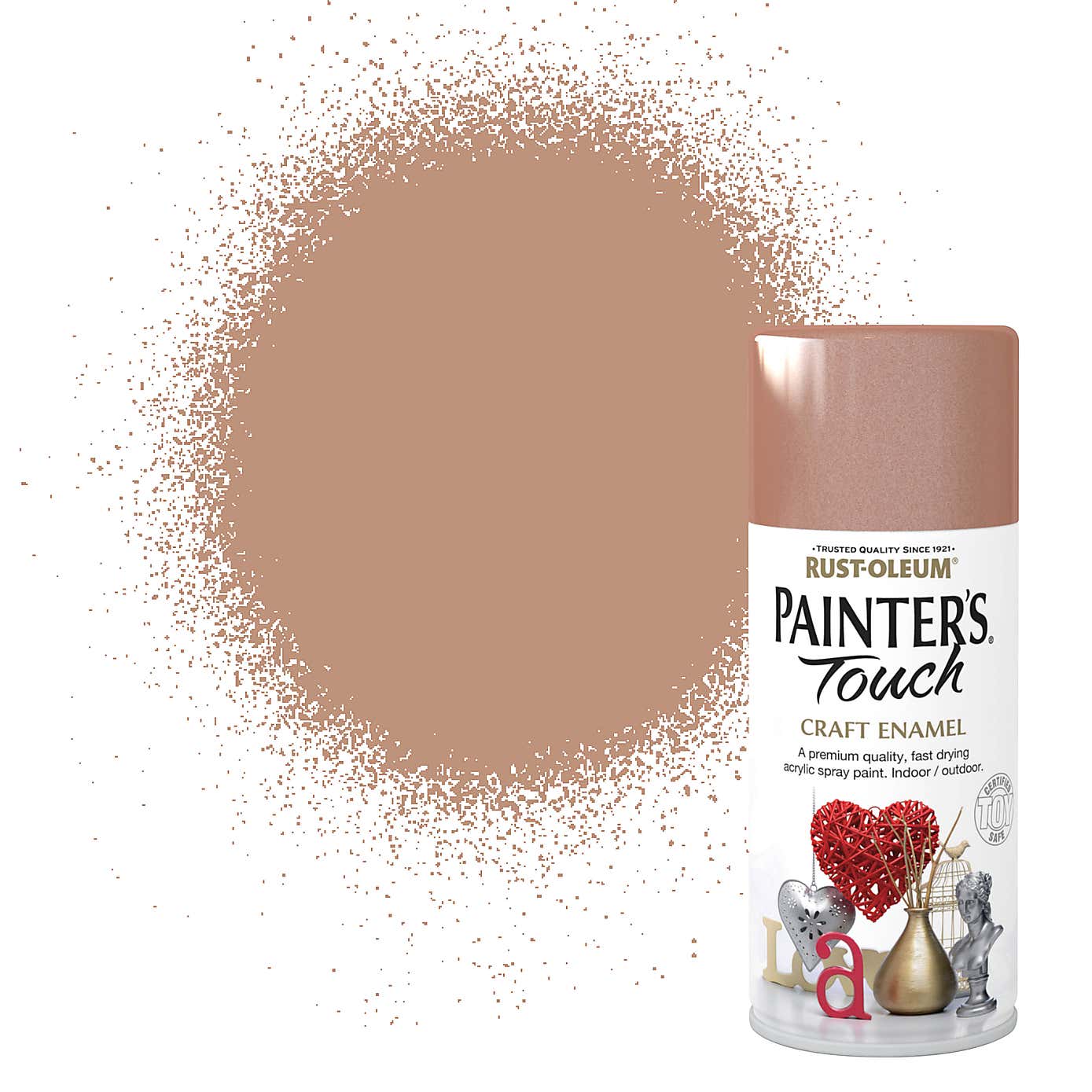 Rust-Oleum Painters Touch Metallic Copper Enamel Spray Paint 150ml