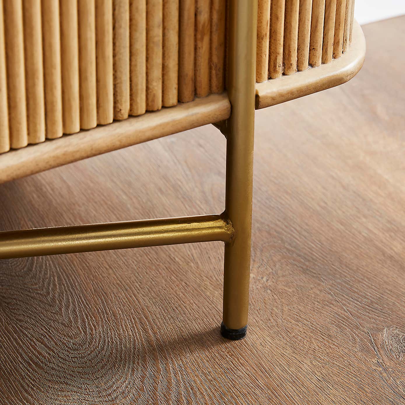 Alina Fluted Large Sideboard, Mango Wood