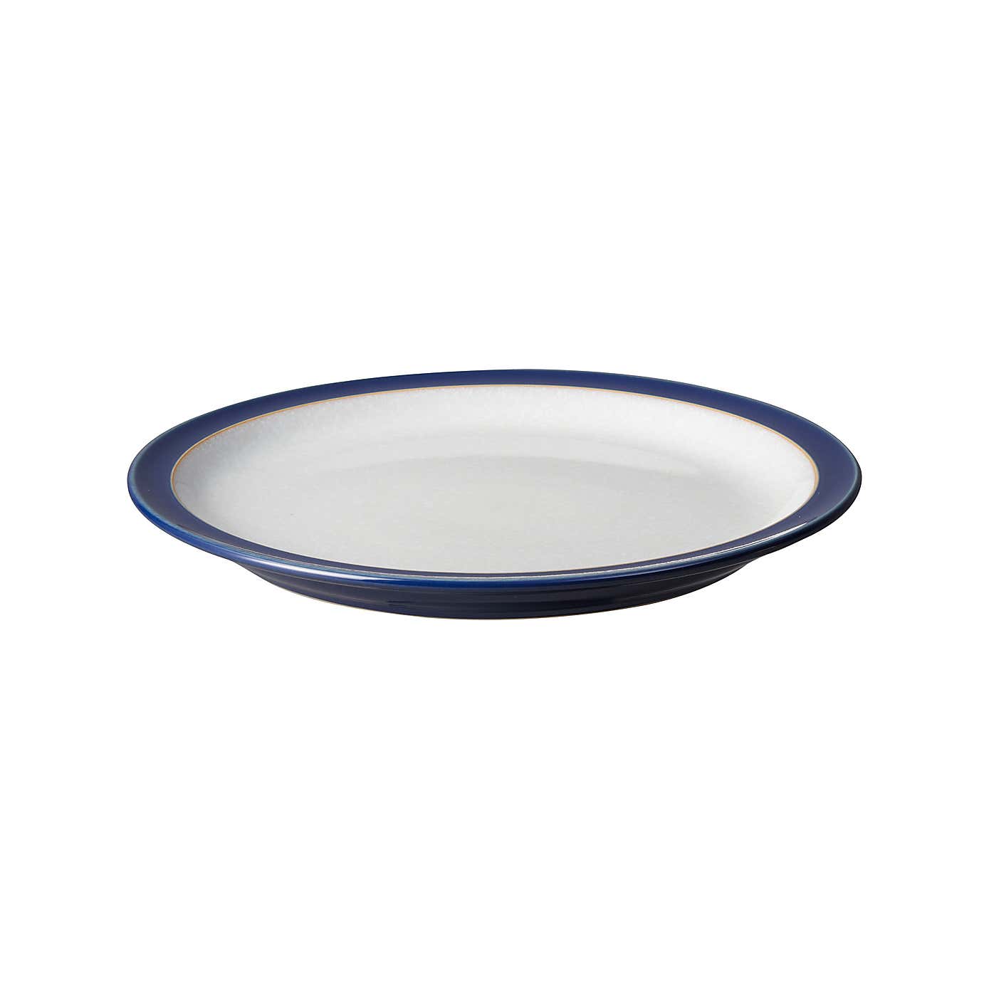 Set of Four Denby Elements Dark Blue Side Plates