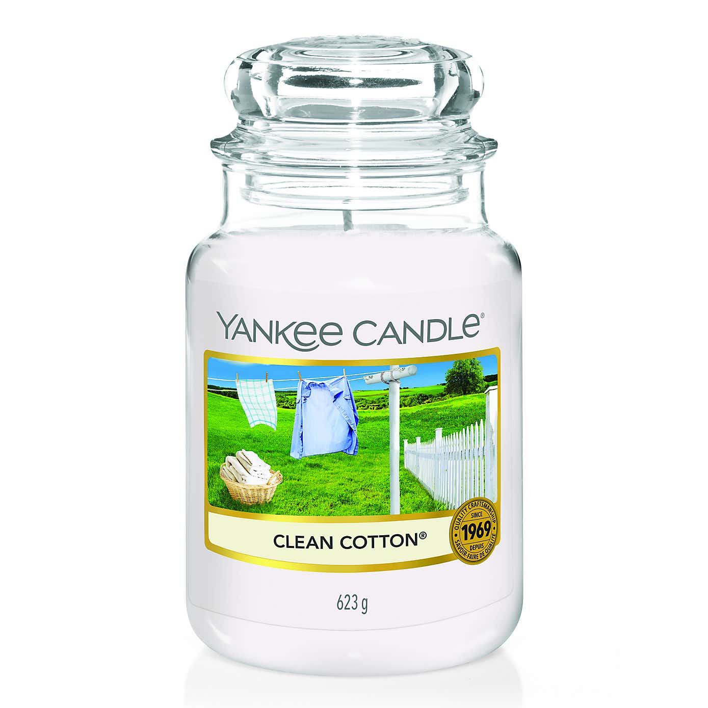 Yankee Candle Clean Cotton Original Large Jar Candle