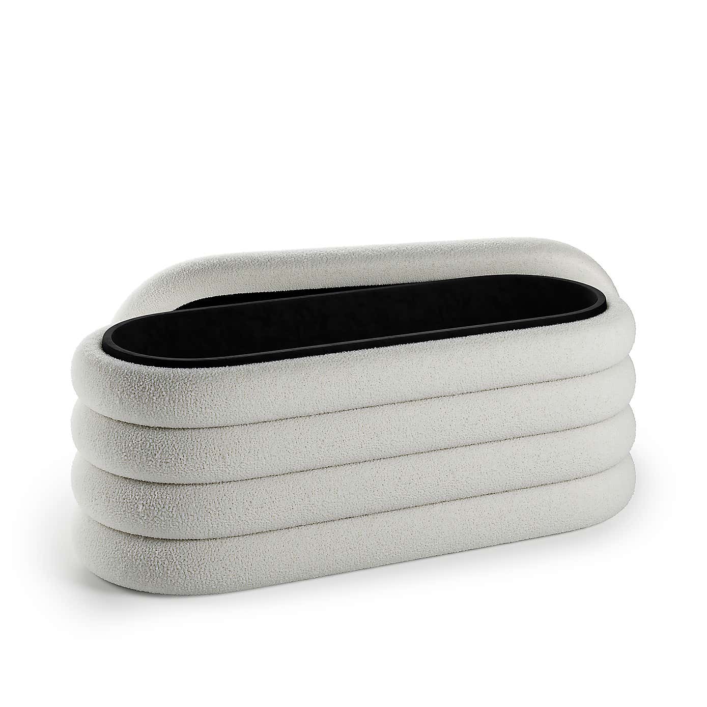 Murray Storage Ottoman, Sherpa