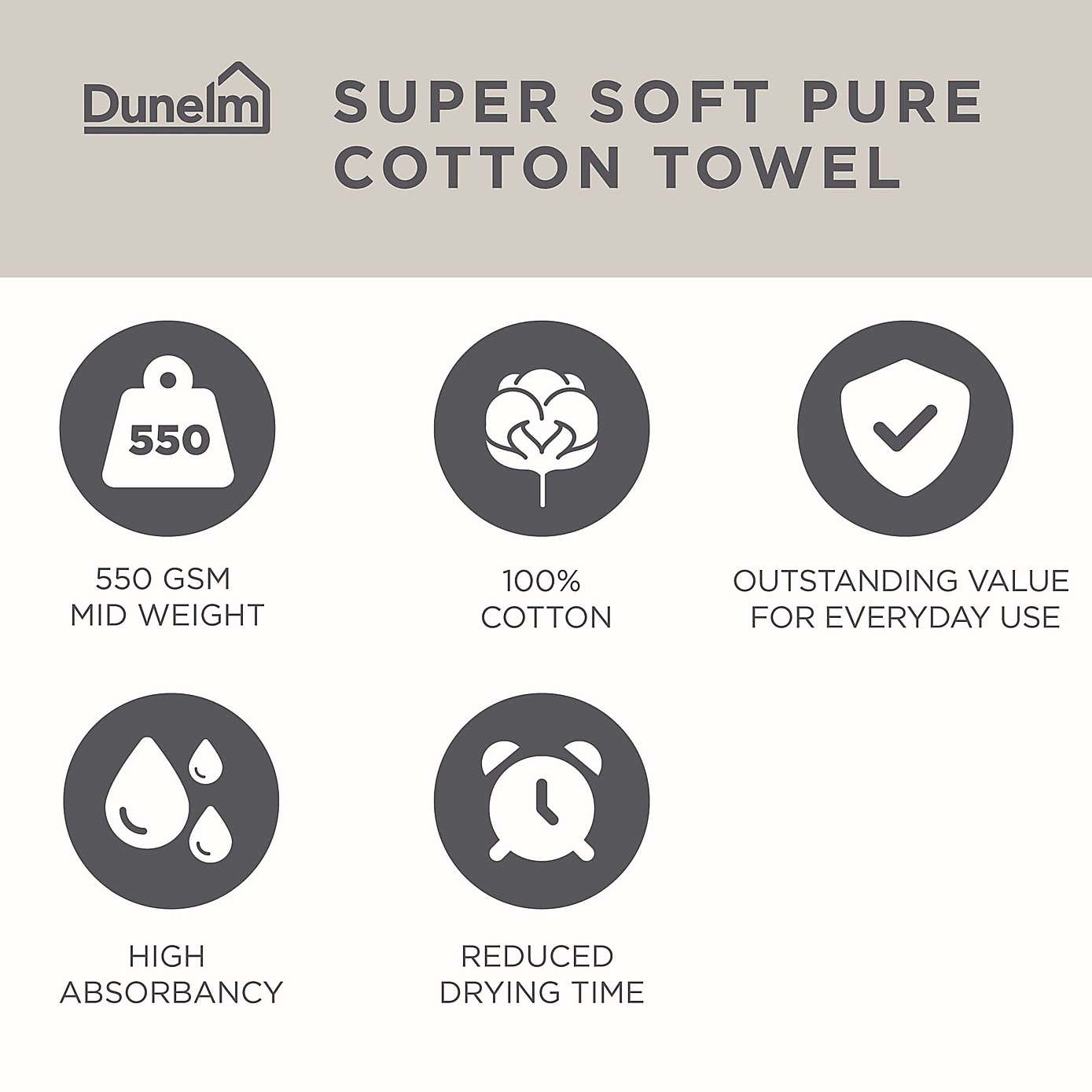 Super Soft Pure Cotton Towel