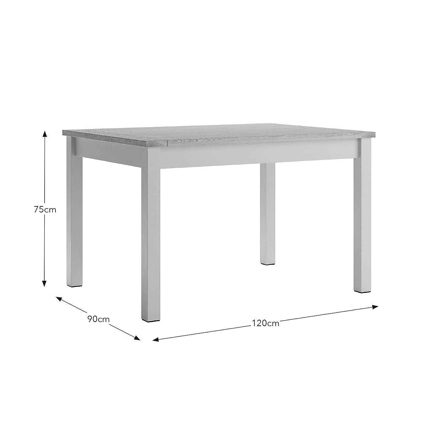 Olney Compact 6 Seater Rectangular Dining Table