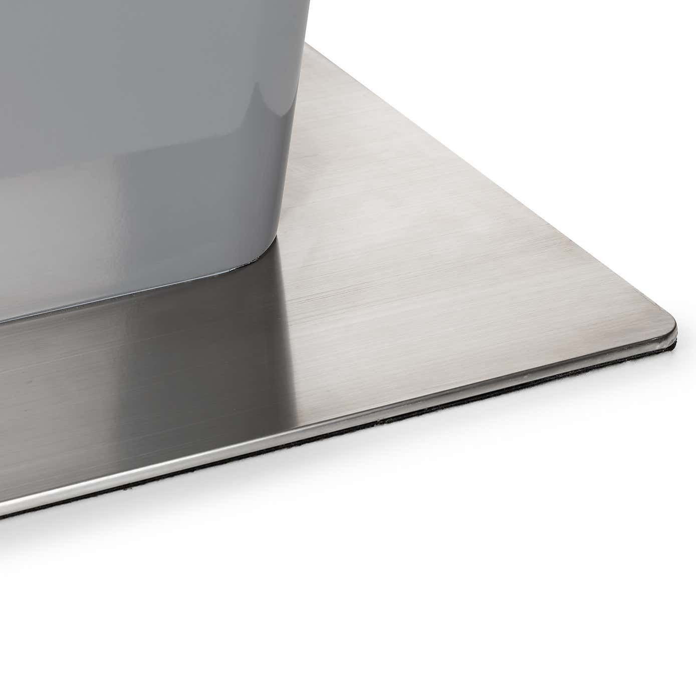 Como High Gloss Extendable Dining Table with 6 Dining Chairs