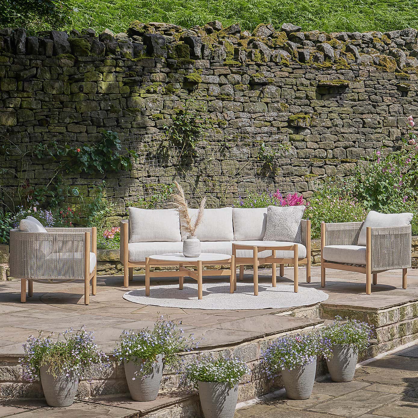 Pacific Lifestyle Marche Outdoor Seating Set