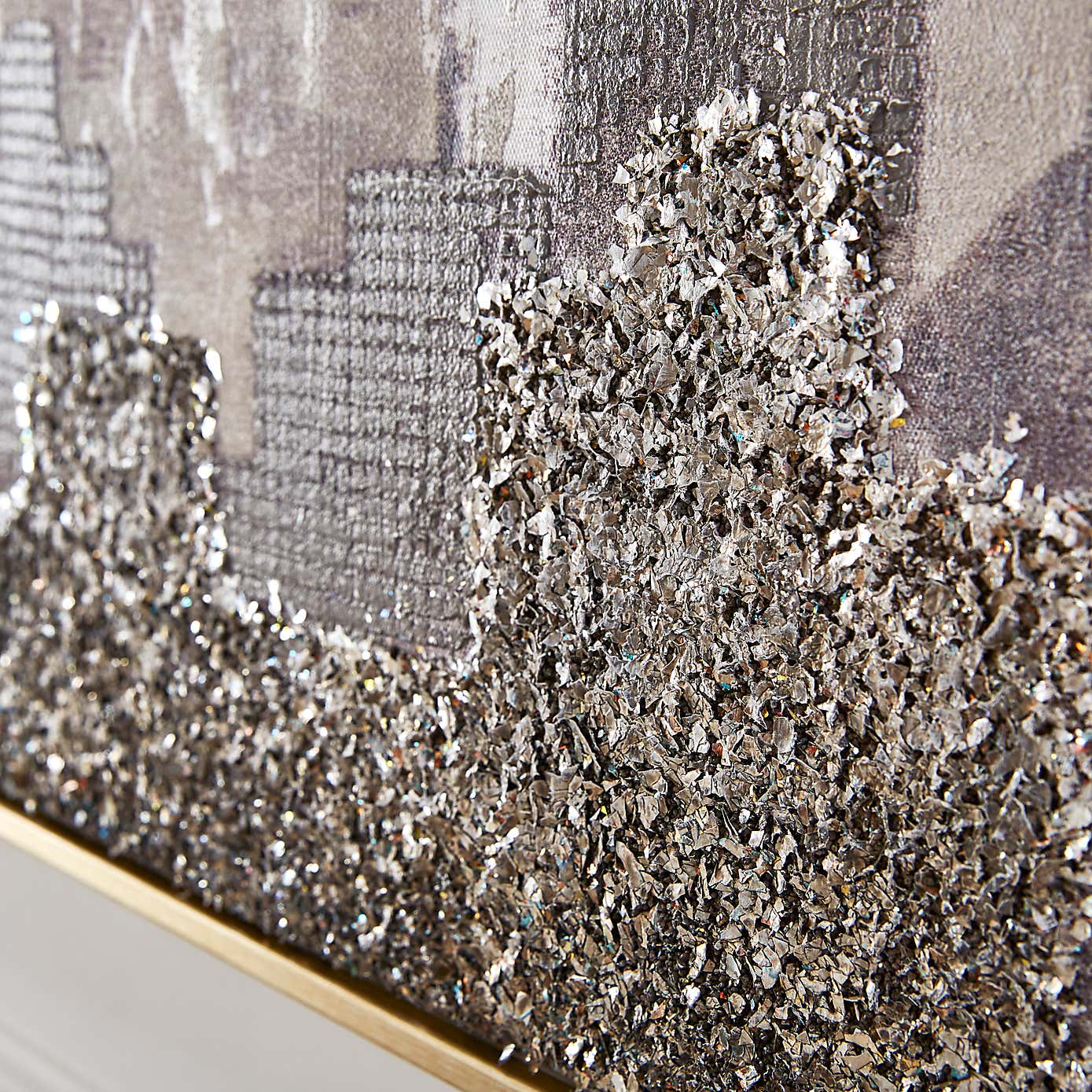 Grey Crityscape Canvas