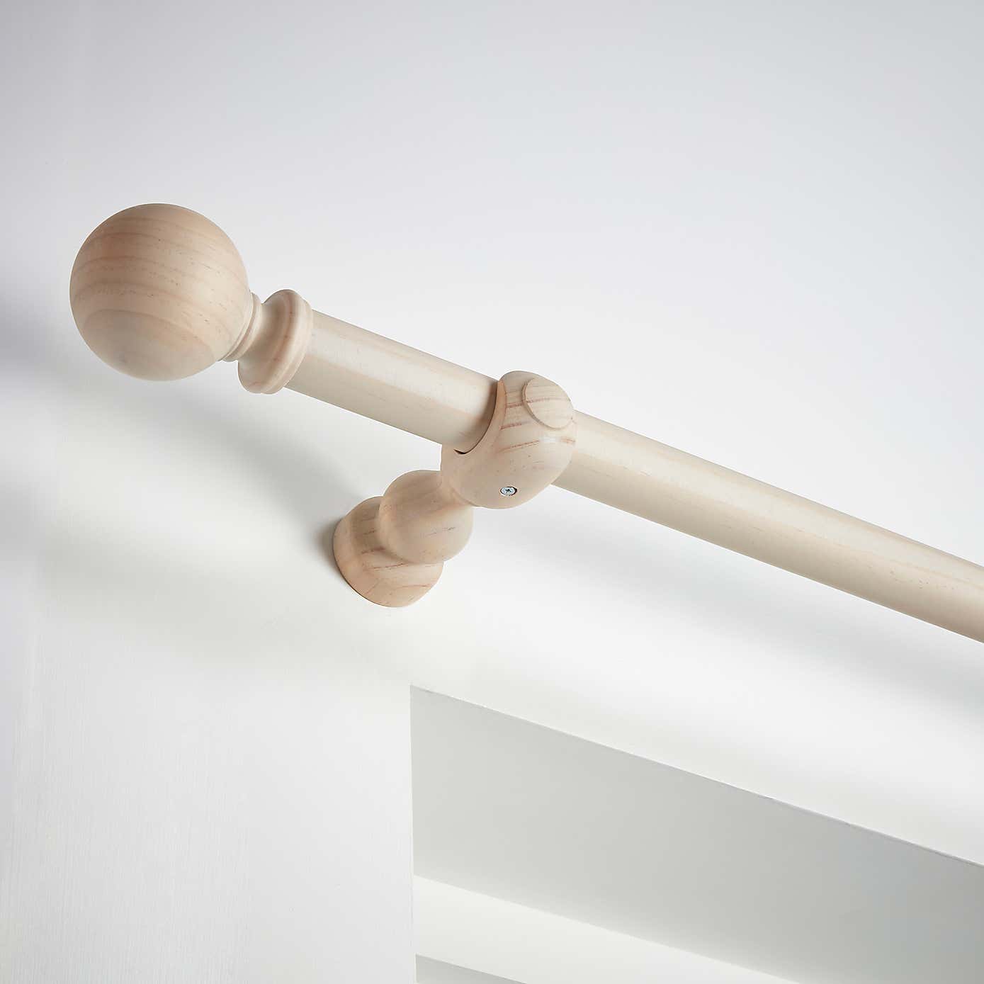 Churchgate Wooden Curtain Pole